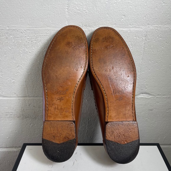 G.H. Bass & Co. 6835 Woven All Leather Tassel Loafer Dress Shoes Mens Size 13 M - Picture 9 of 11